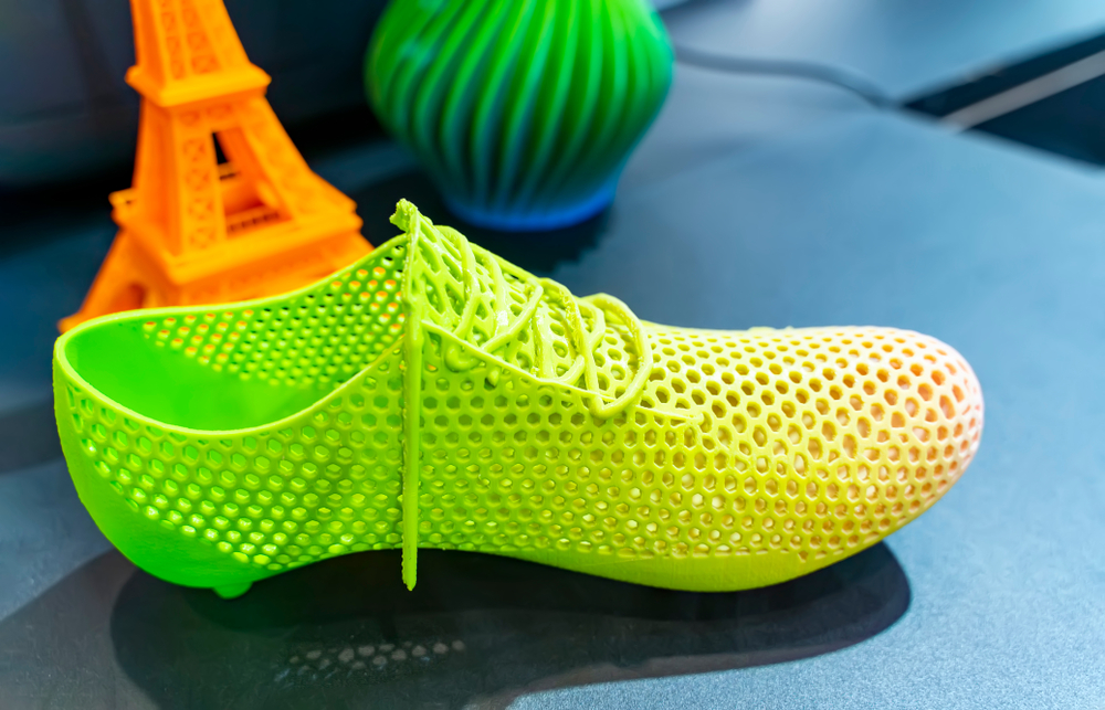 Footwear prototyping 3D printing process
