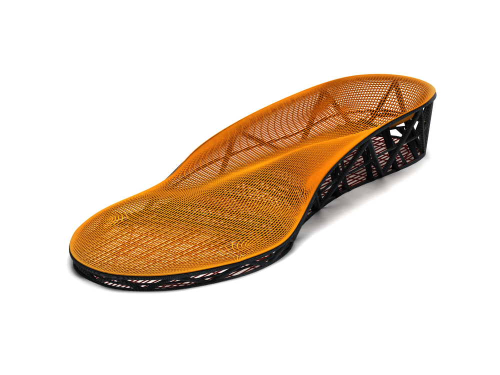 Footwear materials used in 3D printing