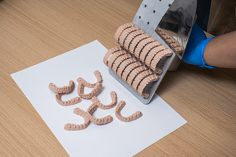 3D printing dental models