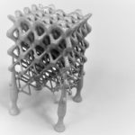 3D printed lattice structure