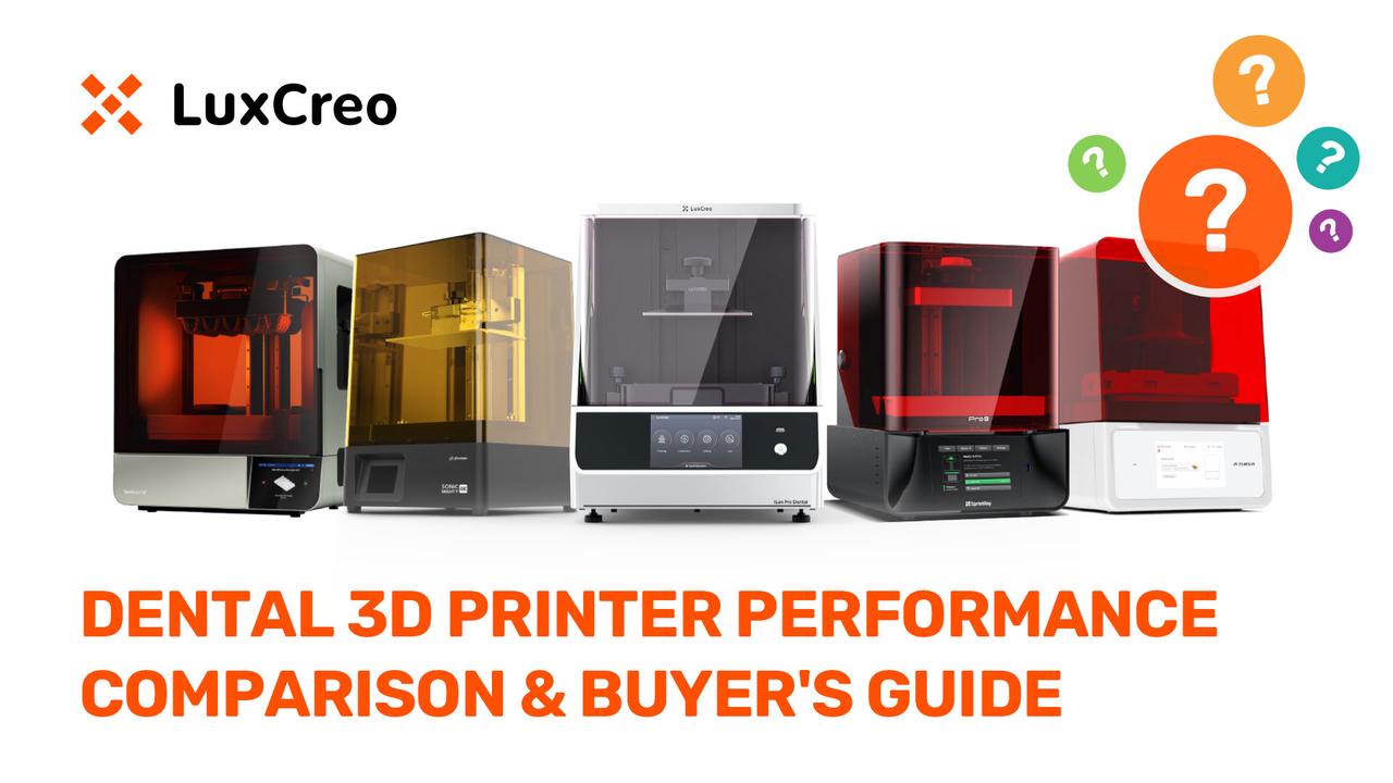 3D Printer Performance Comparison & Buyer's Guide