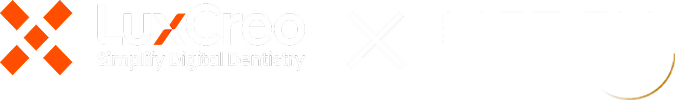 LuxCreo x Veden dental labs logo