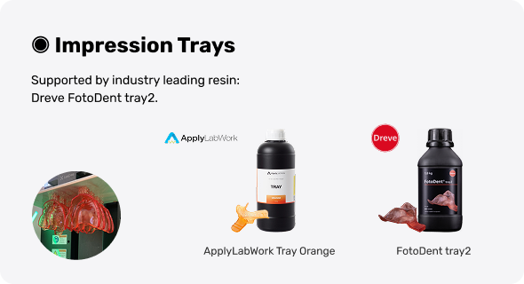 iLux Pro Dental impression trays application overview