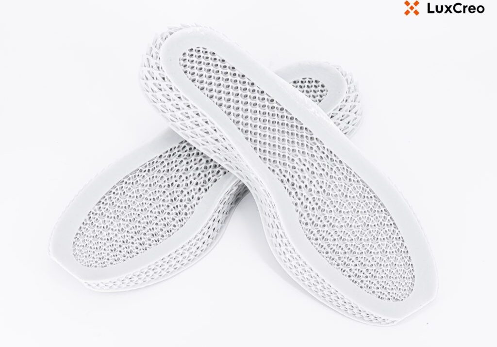 A 3D-printed midsole